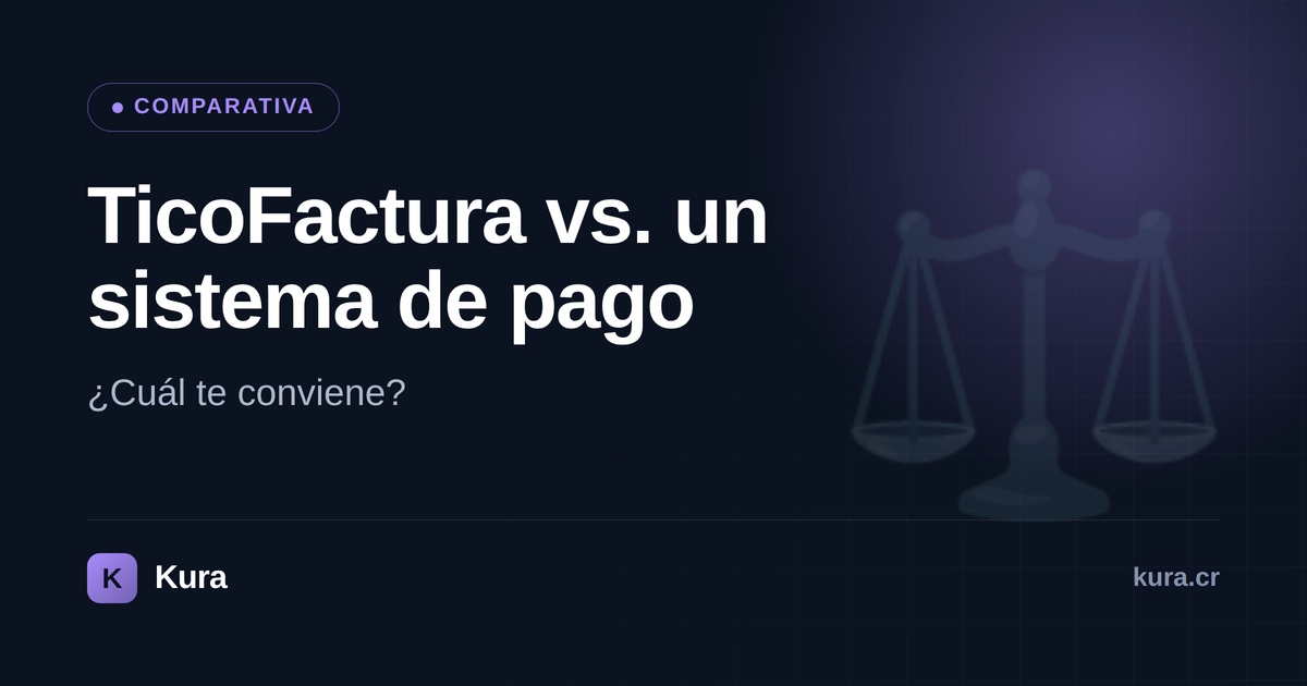 TicoFactura vs. un sistema de facturación de pago: ¿cuál te conviene?